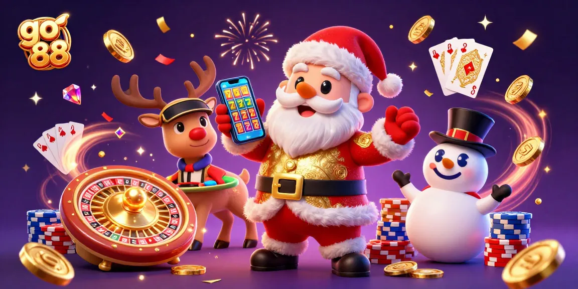Experience go 88 with dynamic characters celebrating jackpot wins in an animated casino scene.