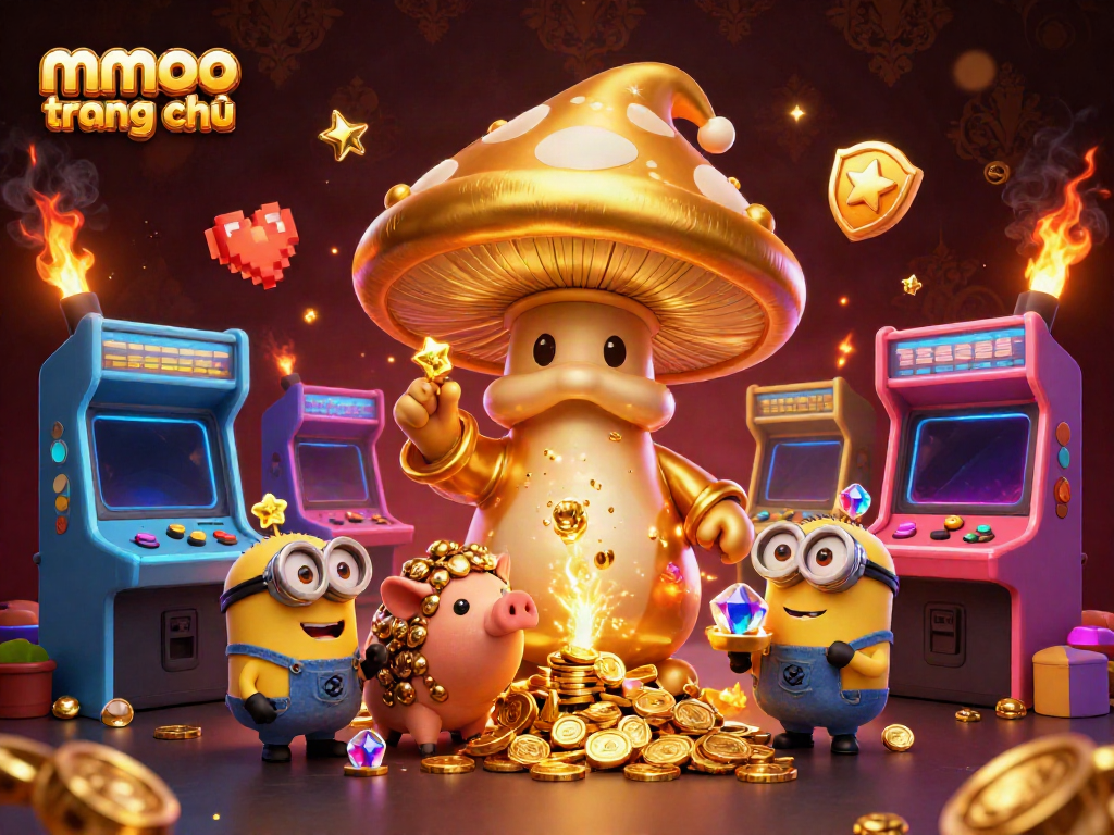 Engage with mmoo trang chủ in an immersive online casino experience showcasing gold and magical elements.