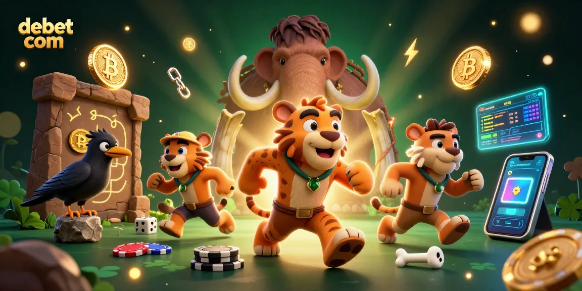 Experience the thrilling vibes of debet com while playing prehistoric casino games with blockchain elements.
